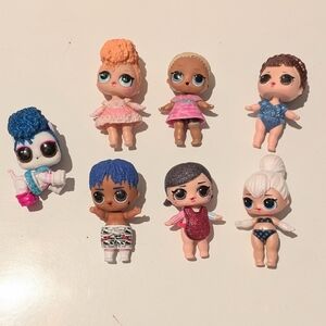 L.O.L. Surprise! Mini Dolls + Dog Lot #3 Some Clothes